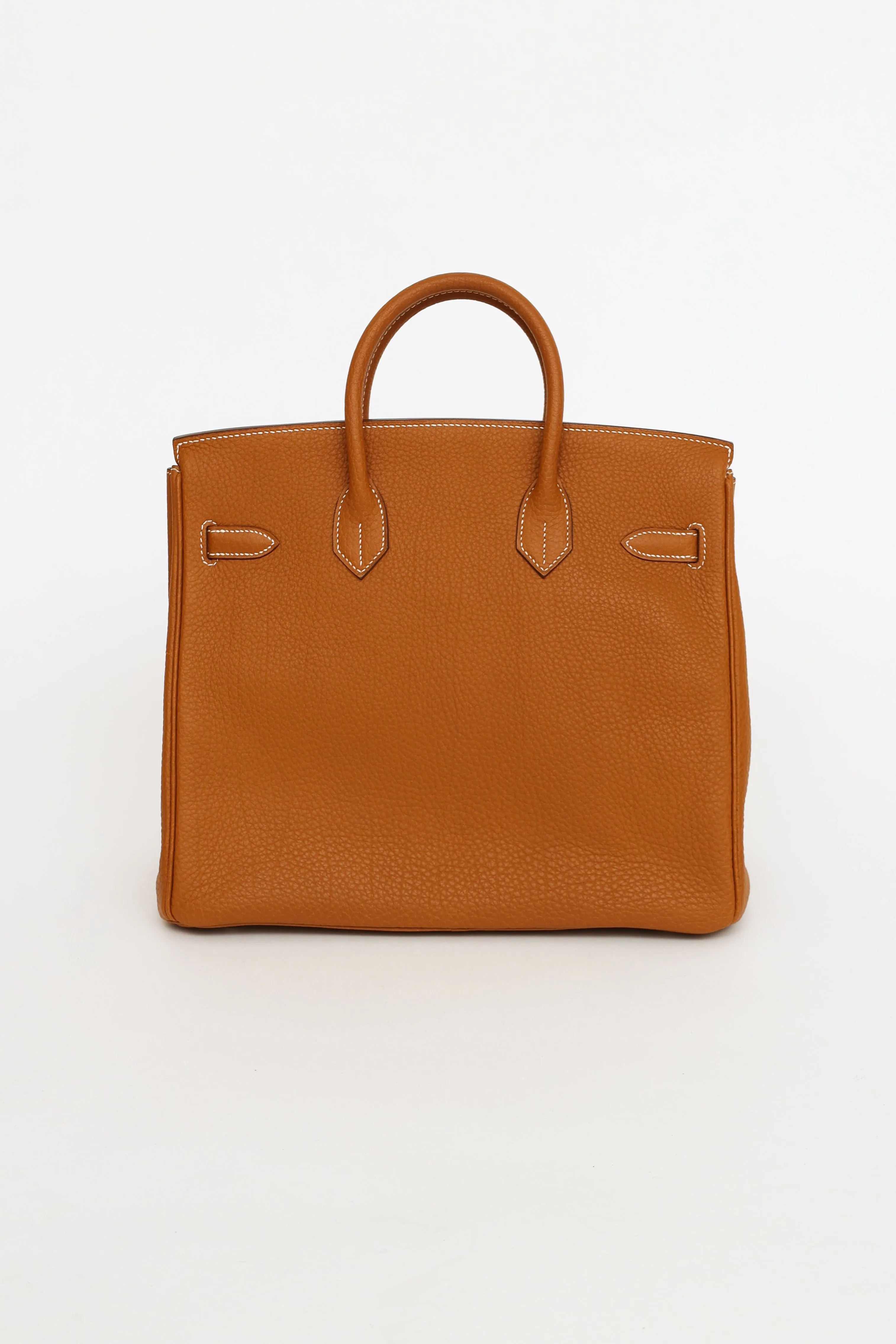 2008 Haut à Courroies Birkin 32cm Gold Fjord Leather Bag