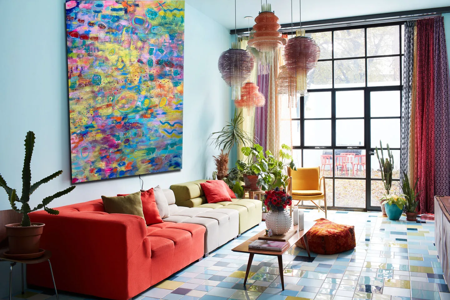 48" x 72" Abstract Original Painting