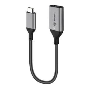ALOGIC 15cm Ultra USB-C Male to DP Female Adapter  4K @60Hz