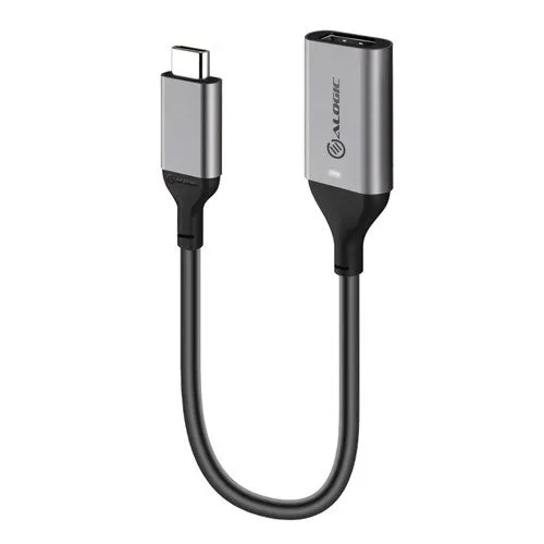 ALOGIC 15cm Ultra USB-C Male to DP Female Adapter  4K @60Hz