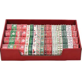 Assorted Christmas Festive Mix Ribbon - 2m