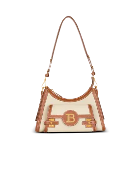 B-Buzz Hobo Bag In Leather And Canvas