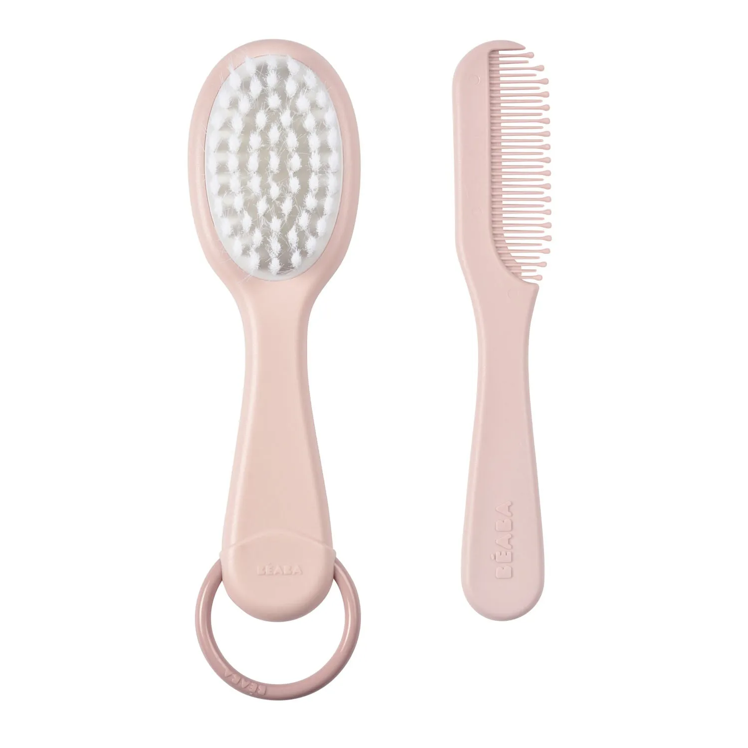 Baby Brush & Comb - Old Pink