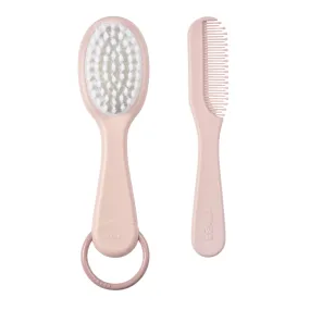 Baby Brush & Comb - Old Pink
