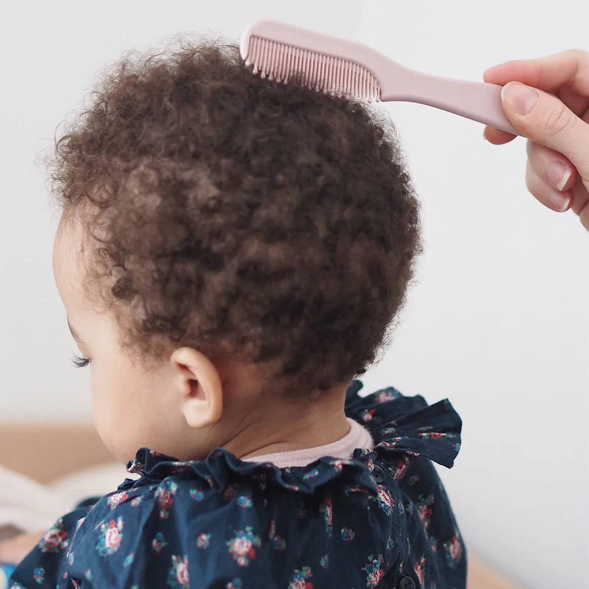 Baby Brush & Comb - Old Pink