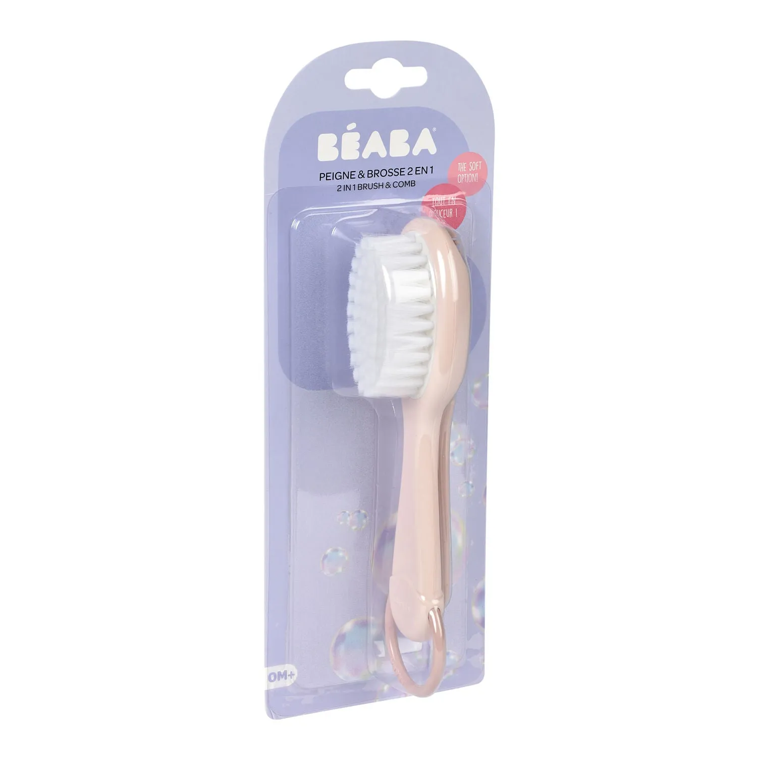 Baby Brush & Comb - Old Pink
