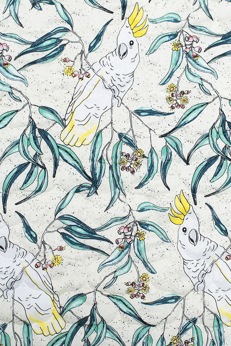 Baby Cot Sheet - Cockatoo Expect-A-Spill Sheets