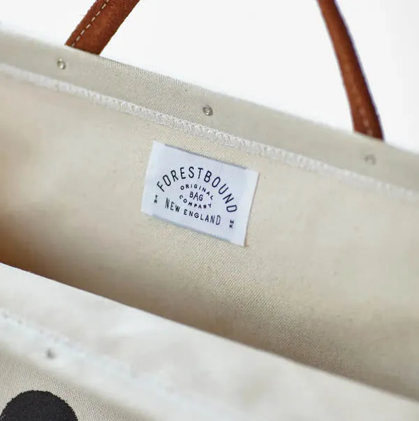 Beach Canvas Utility Bag - Natural