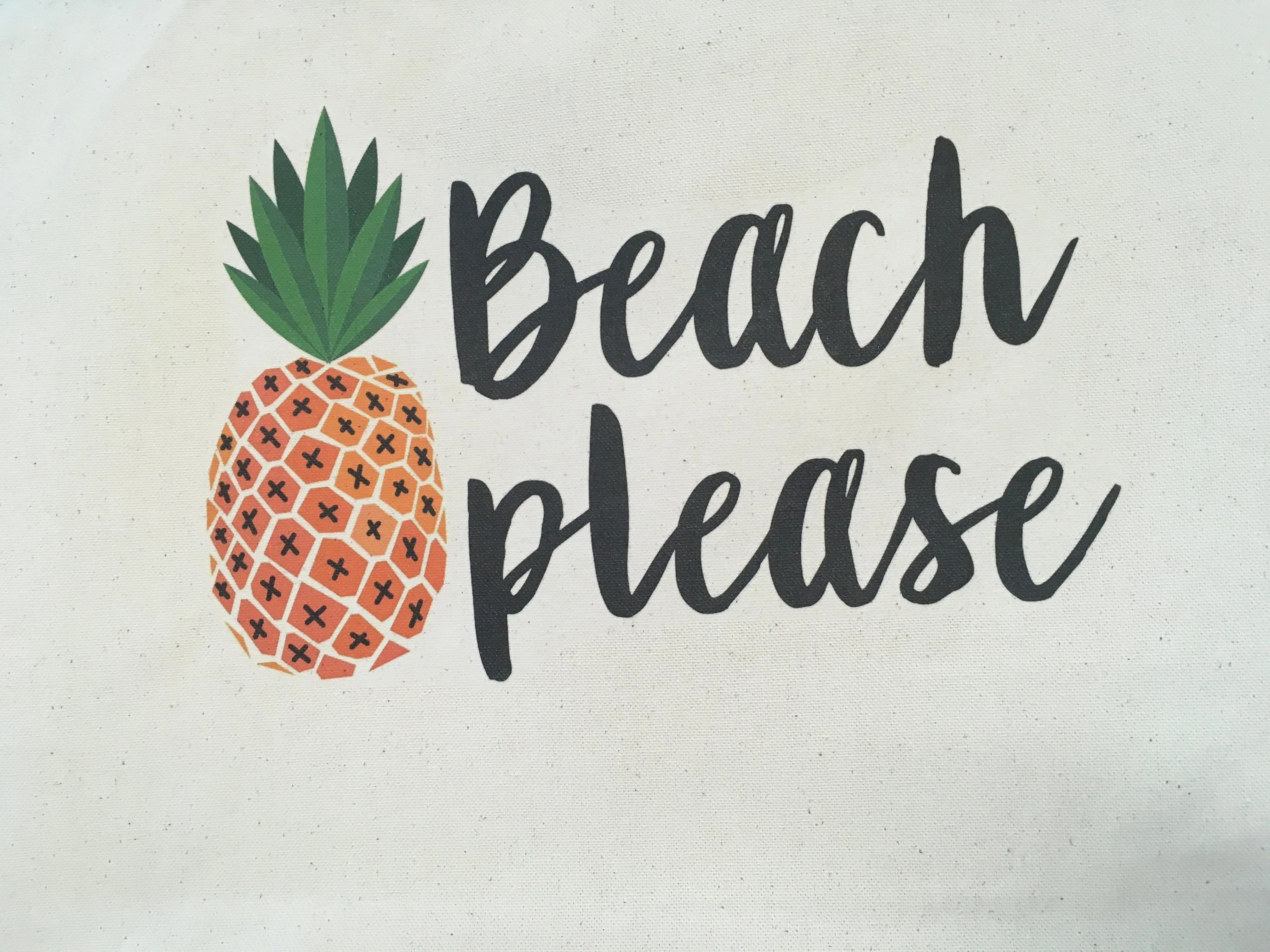 Beach Please 🍍 Tote - Includes delivery on Oahu