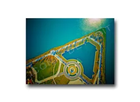 Belle Isle Birds Eye View Luster or Canvas Print $35 - $430