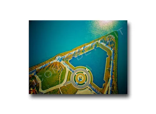Belle Isle Birds Eye View Luster or Canvas Print $35 - $430