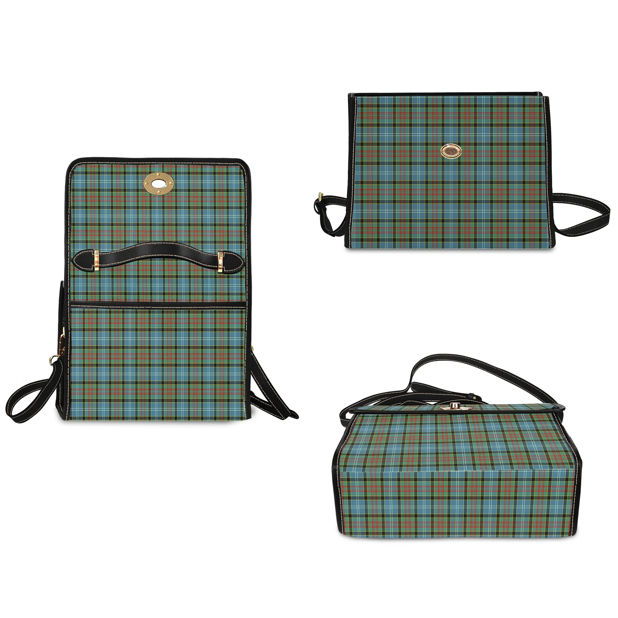 Brisbane Tartan Waterproof Canvas Bag