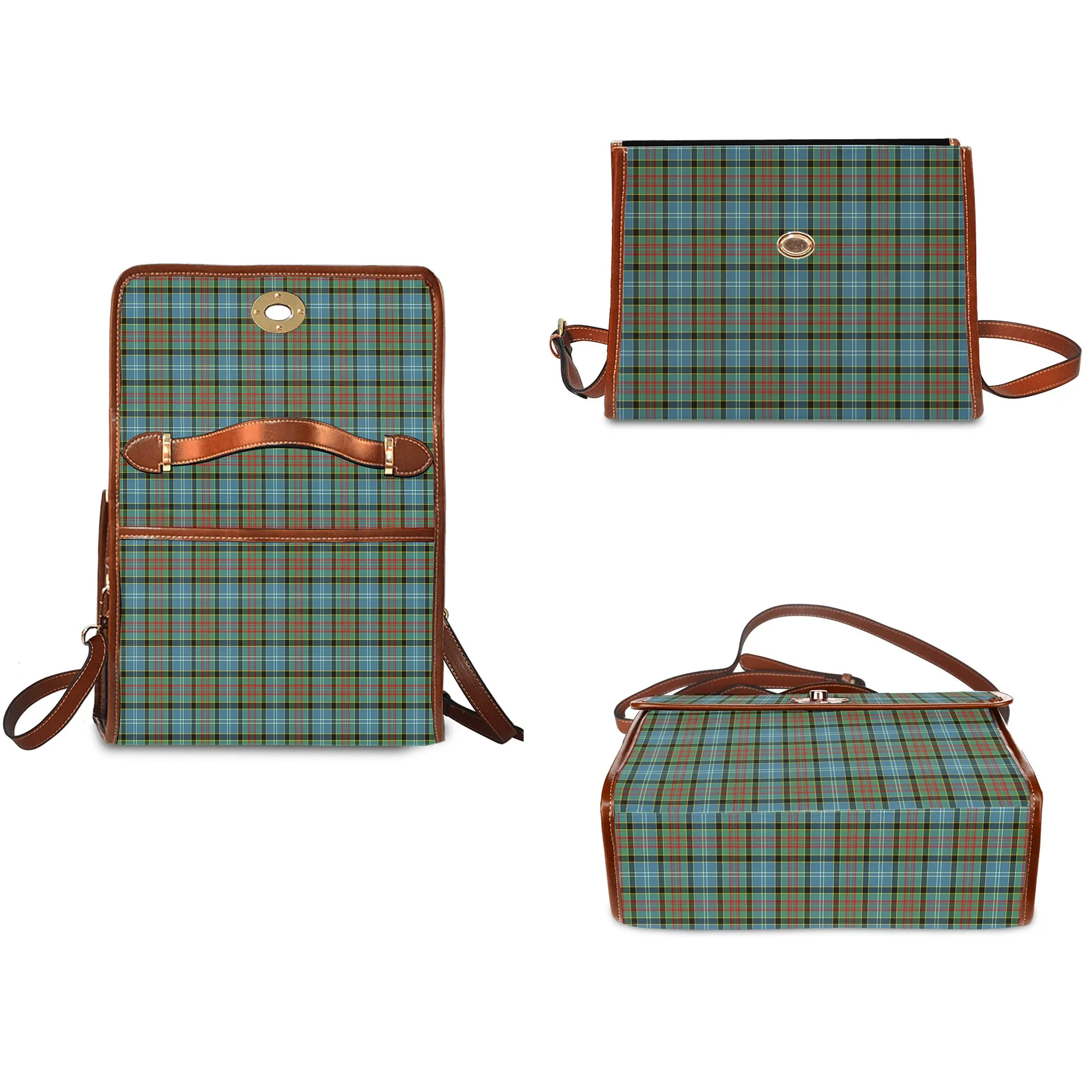 Brisbane Tartan Waterproof Canvas Bag