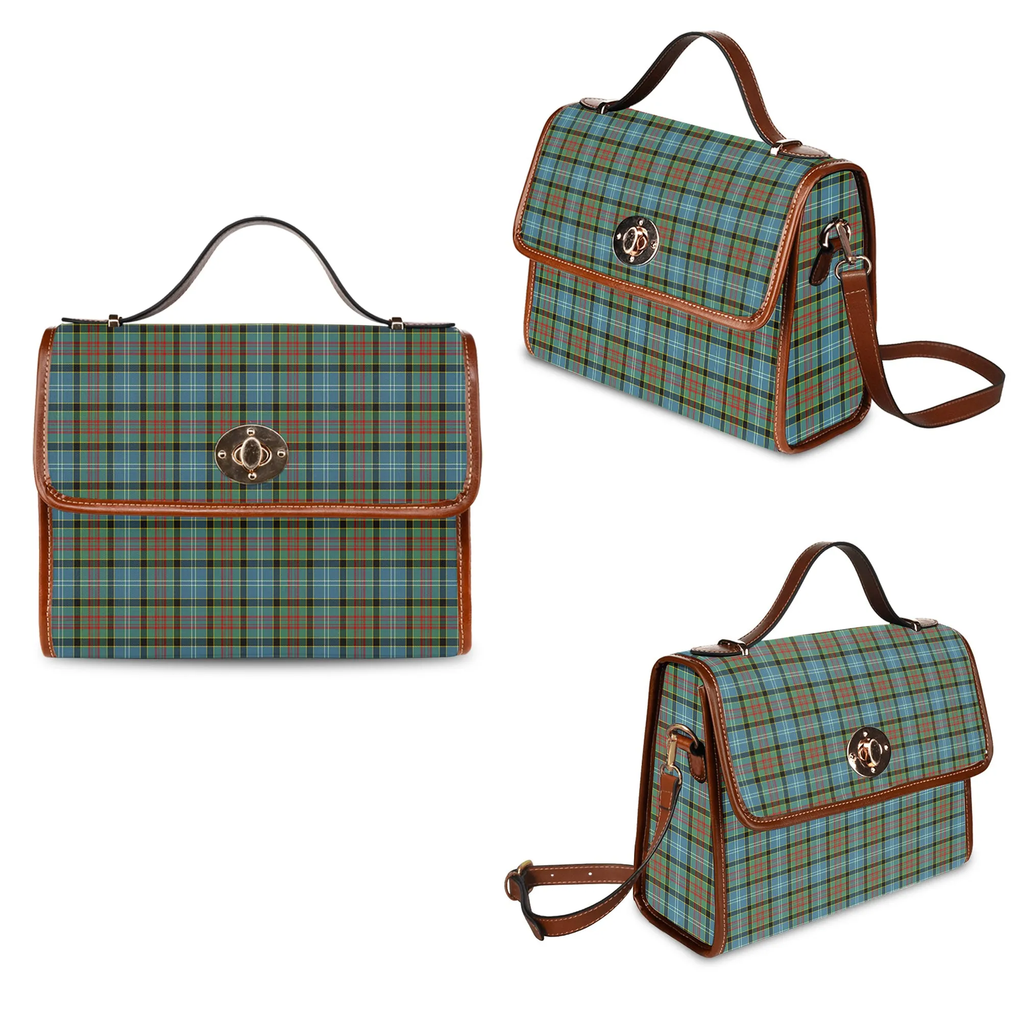 Brisbane Tartan Waterproof Canvas Bag