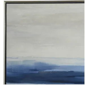 Canvas Art - Blue Landscape Abstract Ocean Wall Art Decor