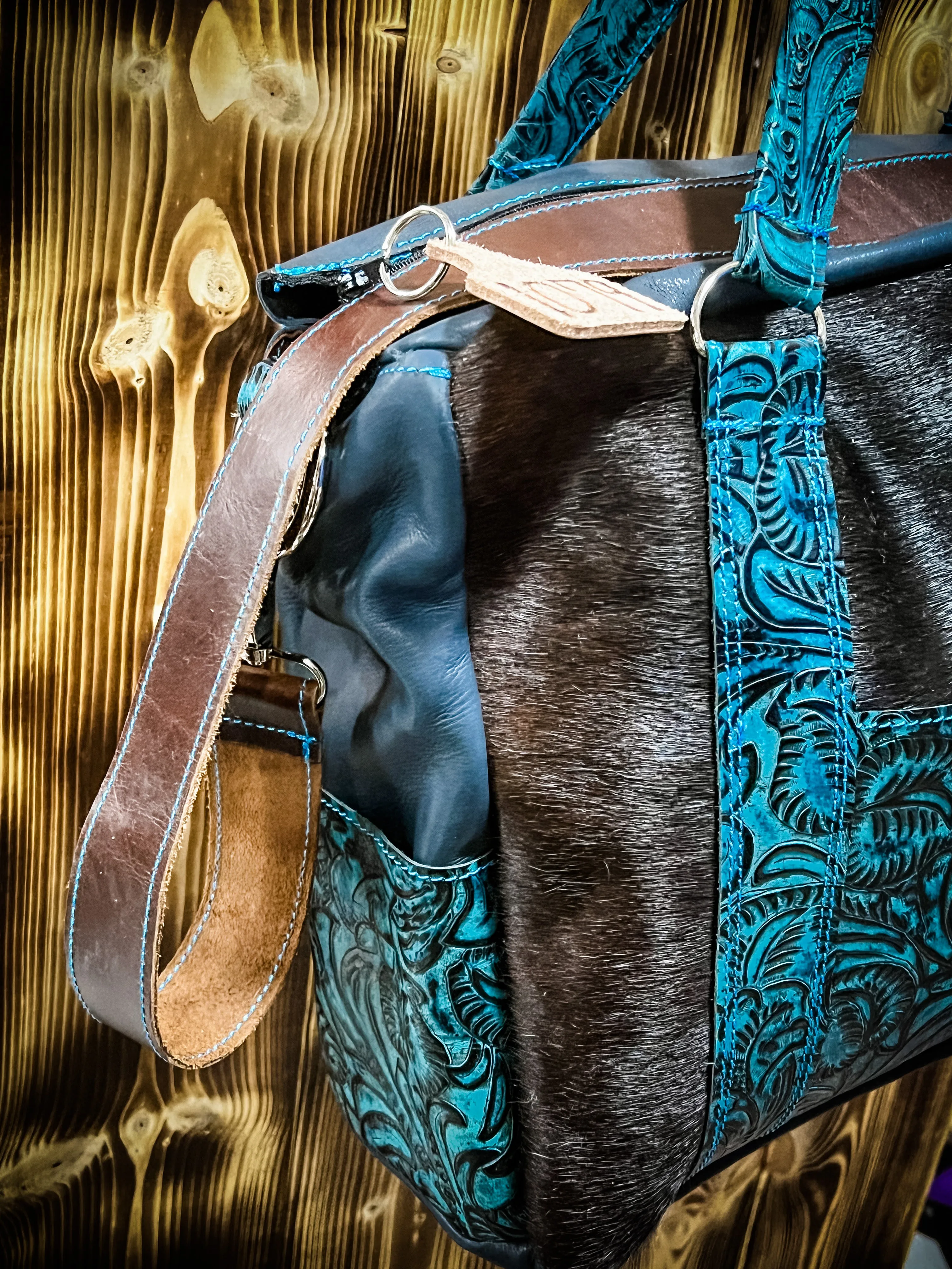 Casanova 1079 Turquoise Tooled