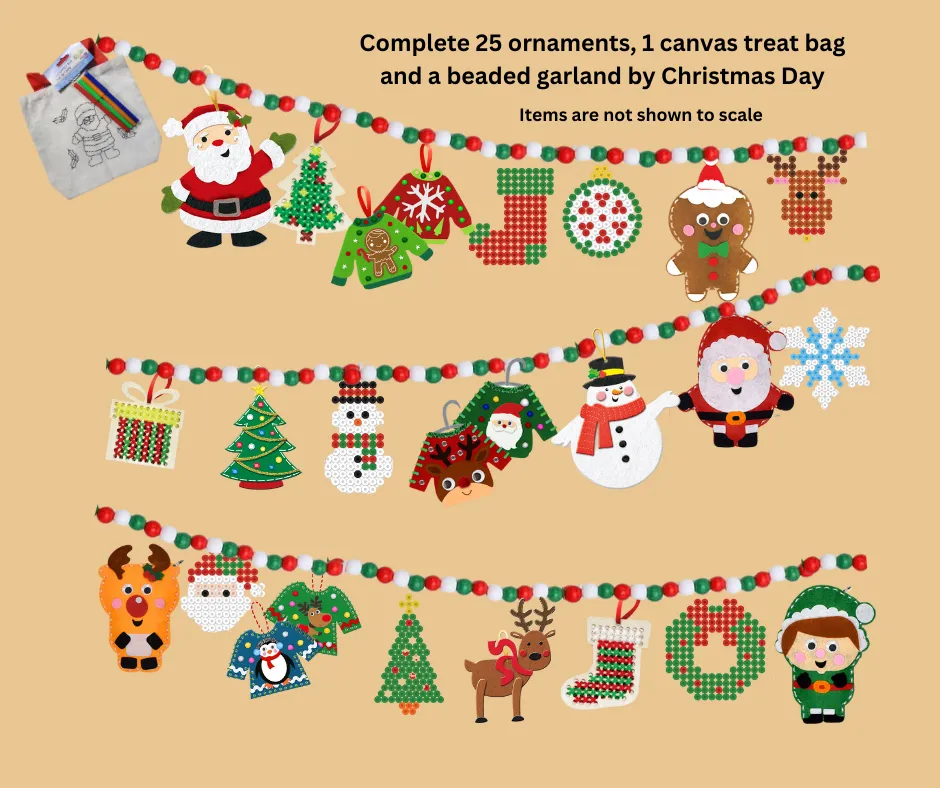 Craft 'n Stitch Countdown to Christmas Advent Calendar Box - While Supplies Last