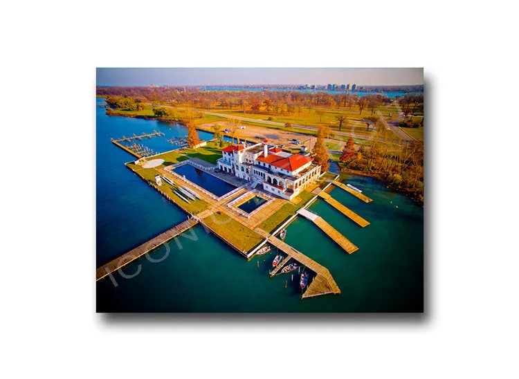 Detroit Boat Club Luster or Canvas Print $35 - $430