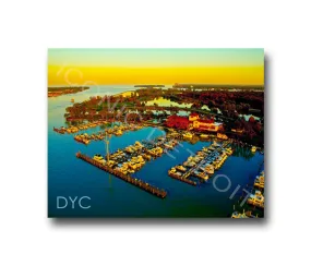 Detroit Yacht Club Aerial Luster or Canvas Print $35 - $430