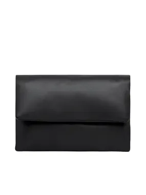 Dual Envelope Clutch in Black