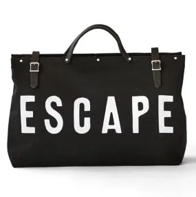 Escape Canvas Utility Bag - Black - Without Shoulder Strap