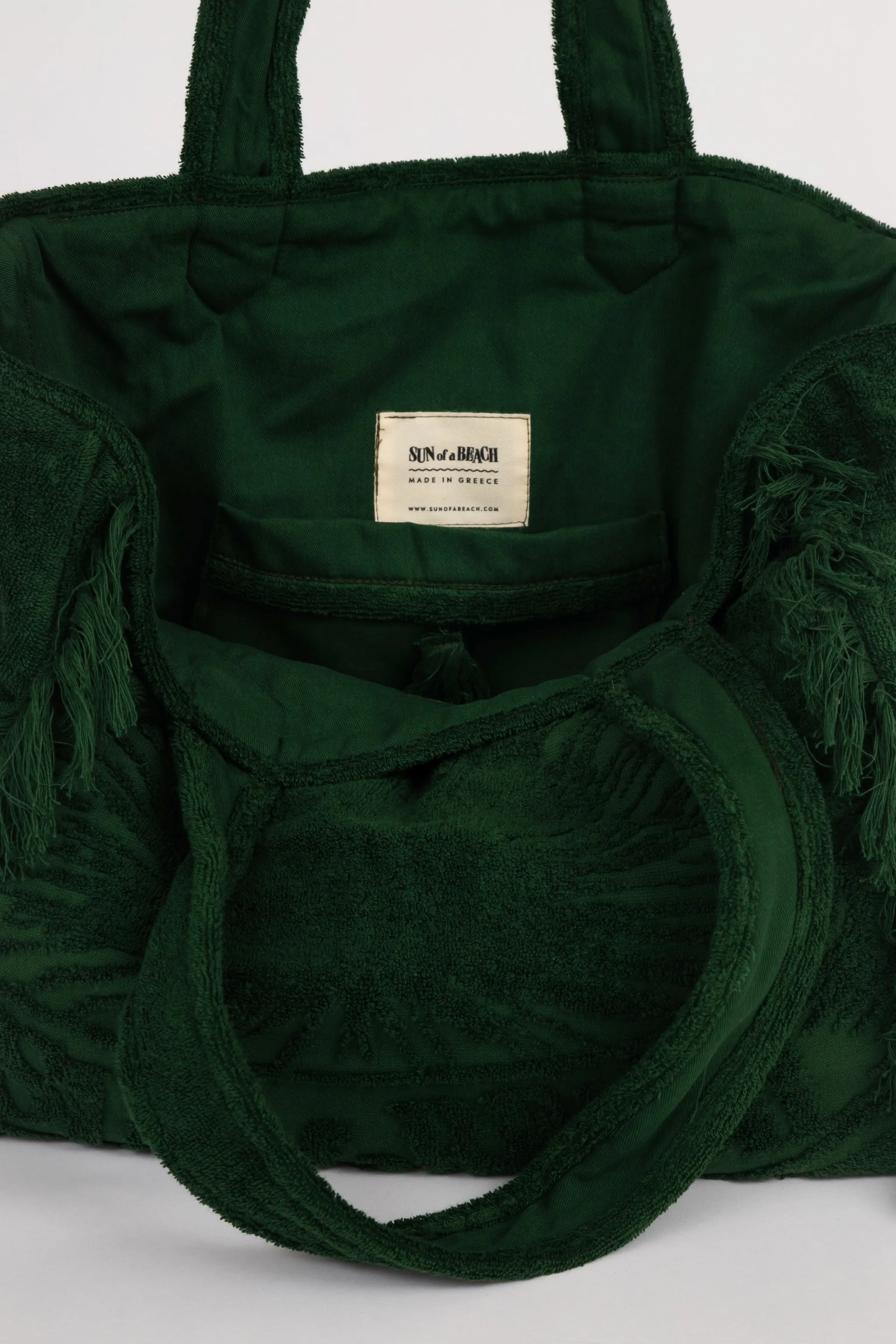 Evergreen | Terry Tote Beach Bag