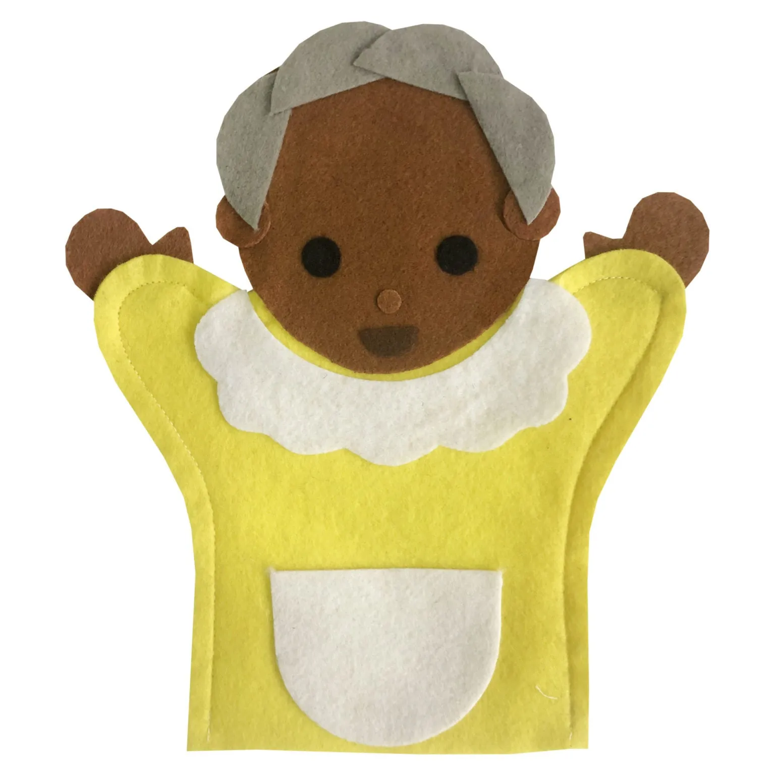 Felt Hand Puppet Set: Grandparents 2pc