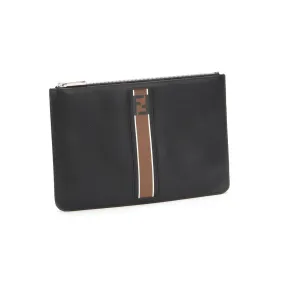Fendi Leather Clutch Bag - '10s