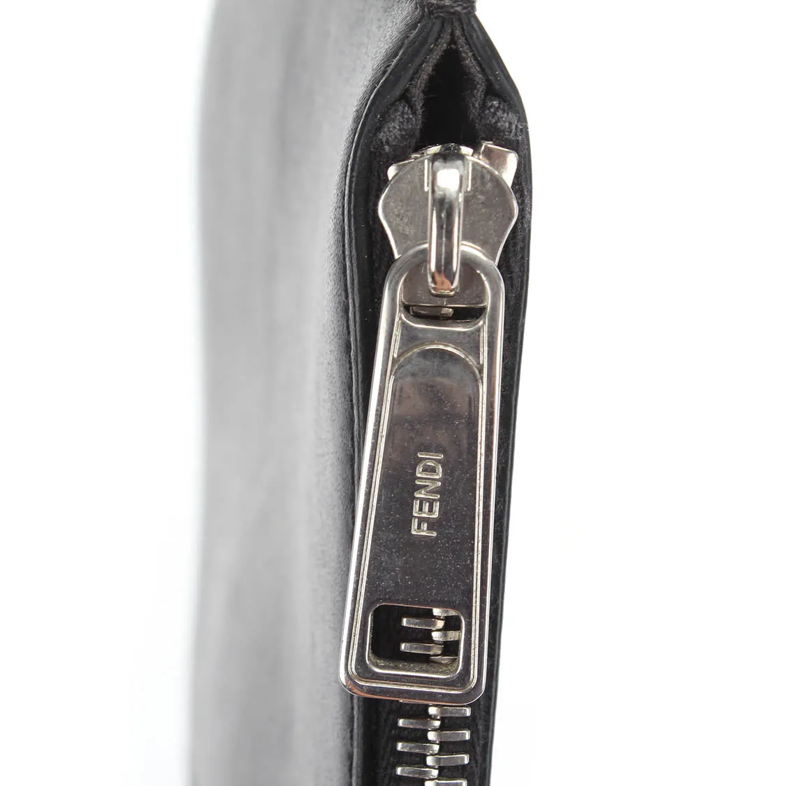 Fendi Leather Clutch Bag - '10s