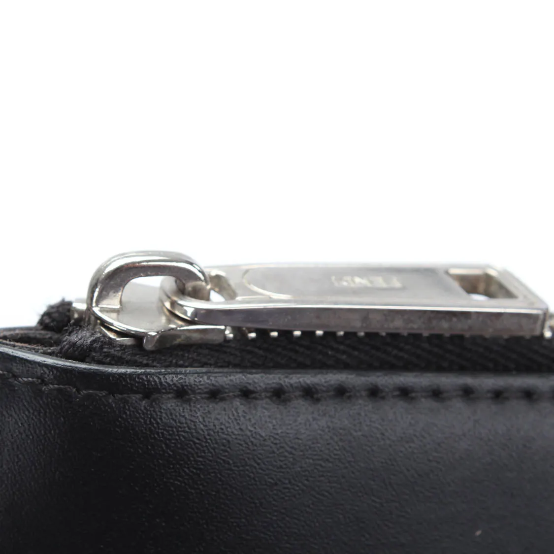 Fendi Leather Clutch Bag - '10s