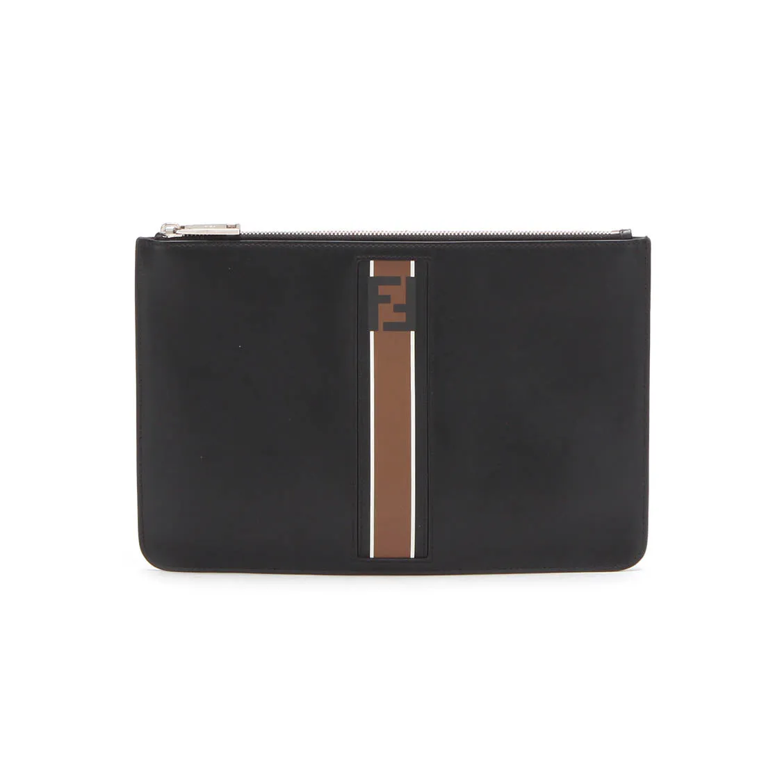 Fendi Leather Clutch Bag - '10s