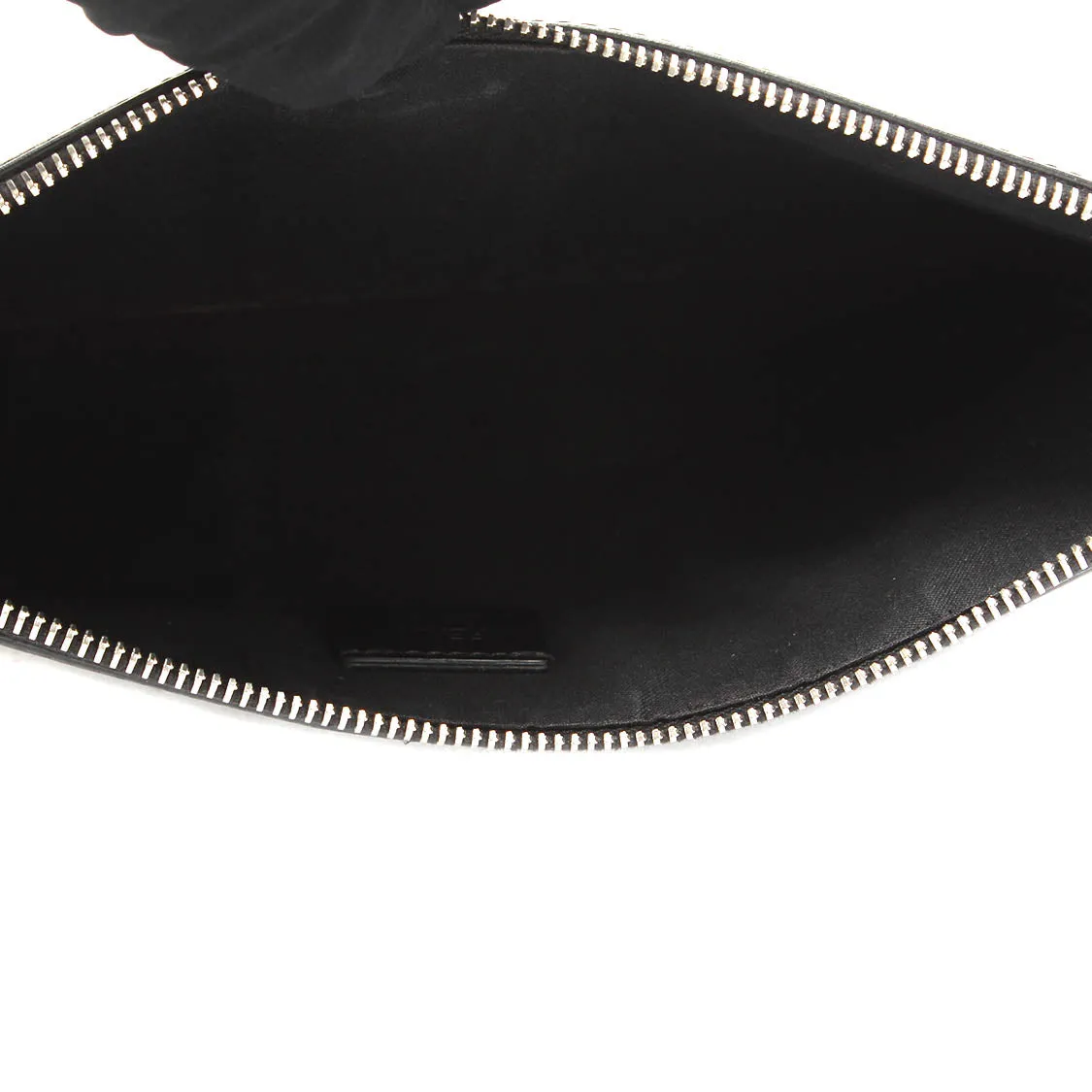 Fendi Leather Clutch Bag - '10s