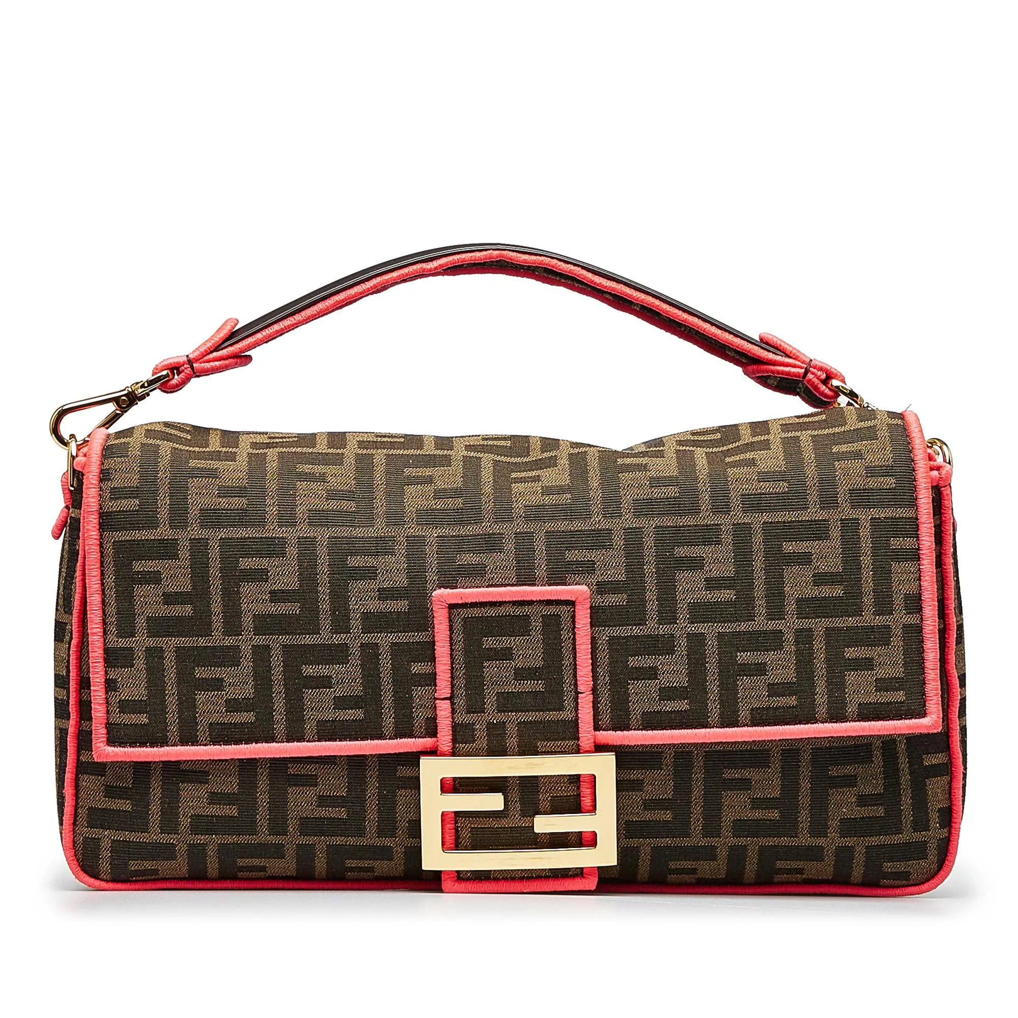 Fendi Zucca Baguette Satchel (SHG-MOyN7d)