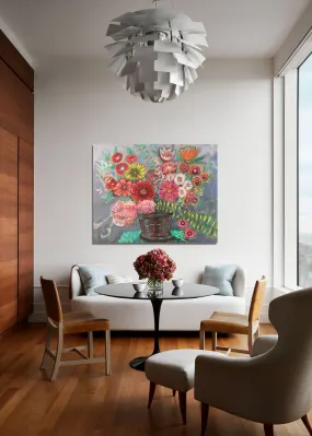 Floral  24" x 30" Original Painting
