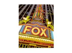 Fox Theatre Lights Luster or Canvas Print $35 - $430