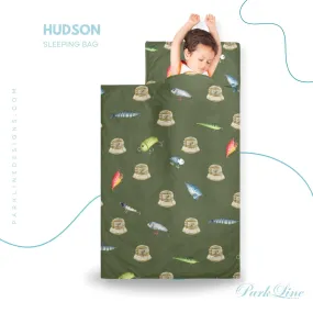 Hudson Kids' Long Sleeping Bag | A Catchy Blend of Comfort & Style | Lightweight and Durable Sleeping Bag for Kids