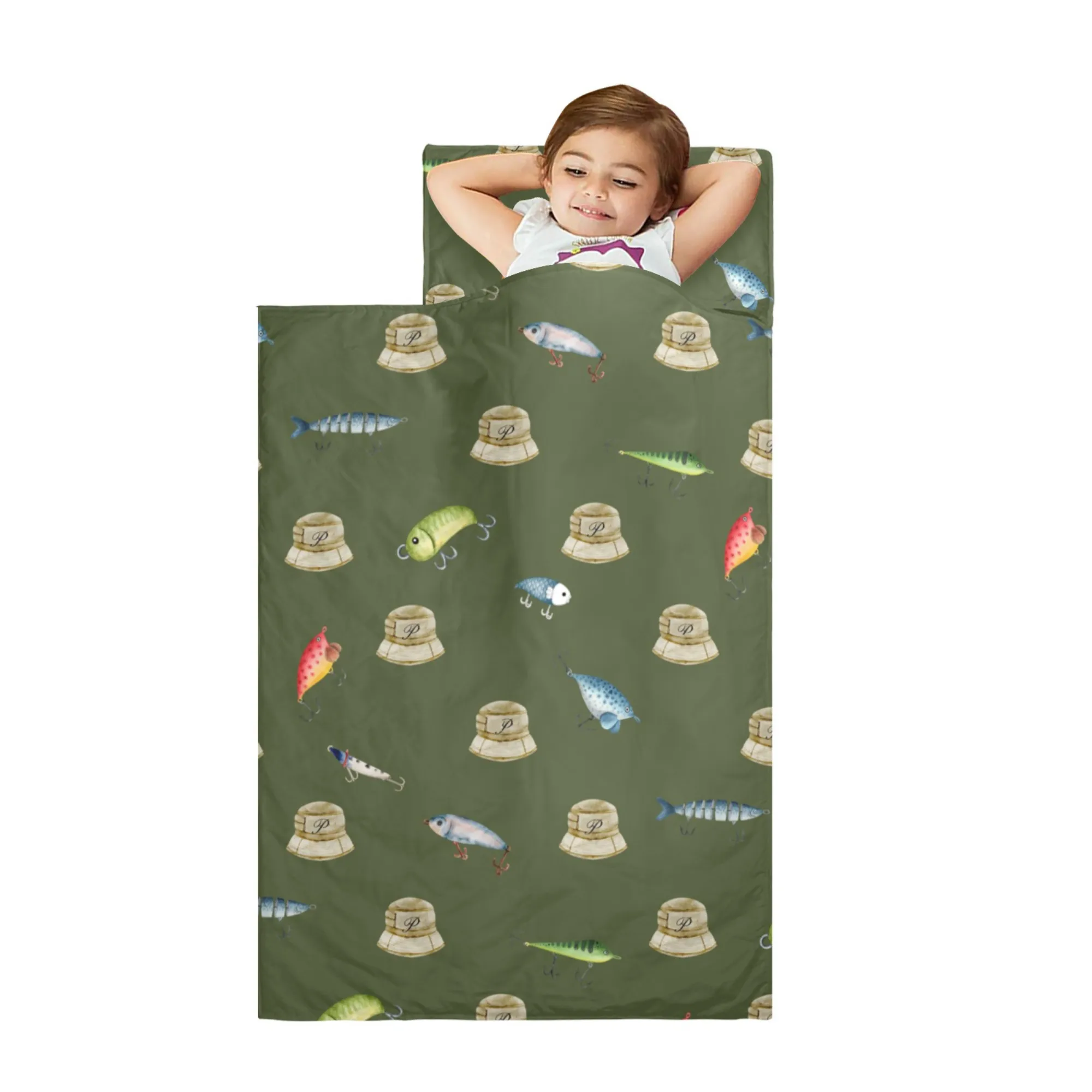 Hudson Kids' Long Sleeping Bag | A Catchy Blend of Comfort & Style | Lightweight and Durable Sleeping Bag for Kids