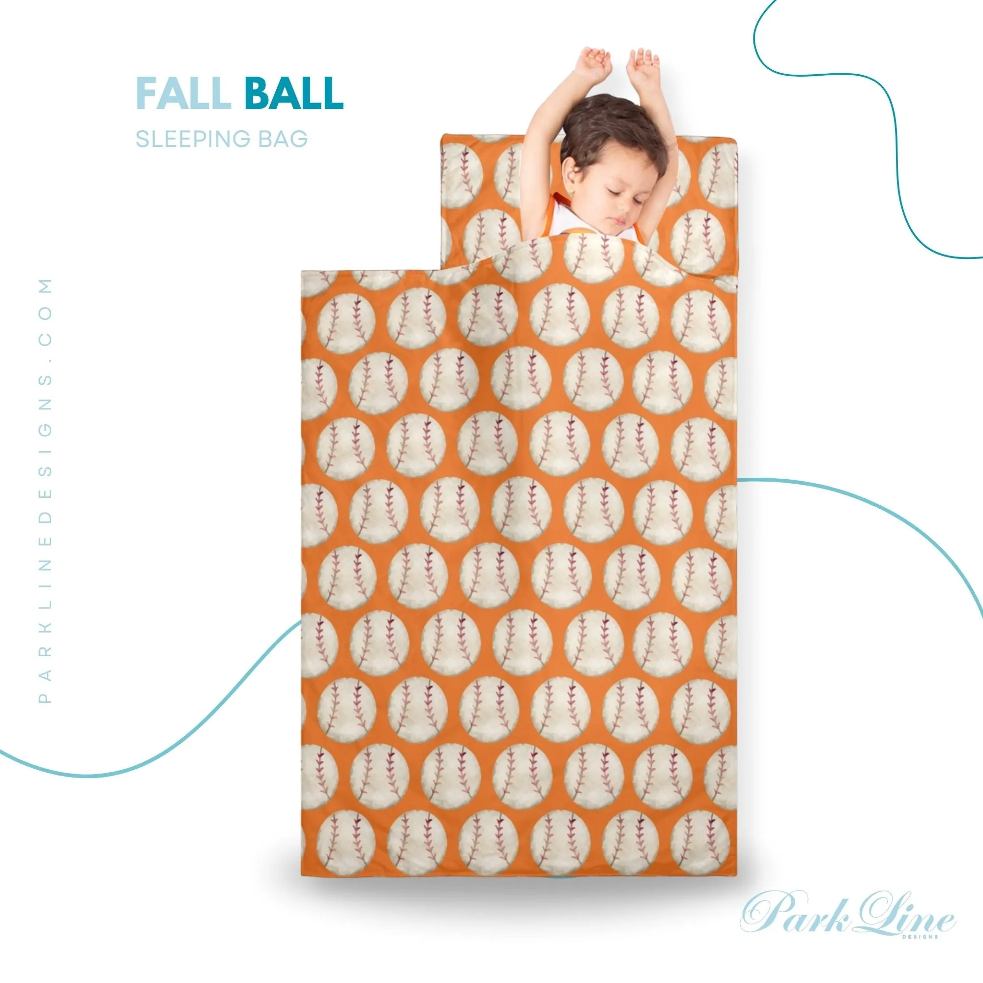 Hudson Kids' Long Sleeping Bag | A Catchy Blend of Comfort & Style | Lightweight and Durable Sleeping Bag for Kids