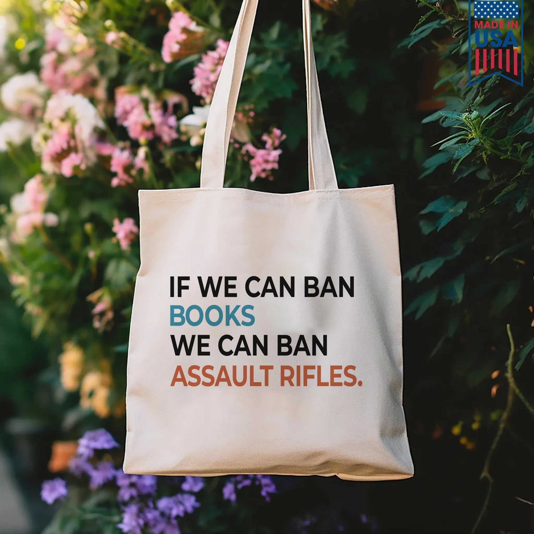 If We Can Ban Books We Can Ban Assault Rifles Book Lovers Gift TBW227