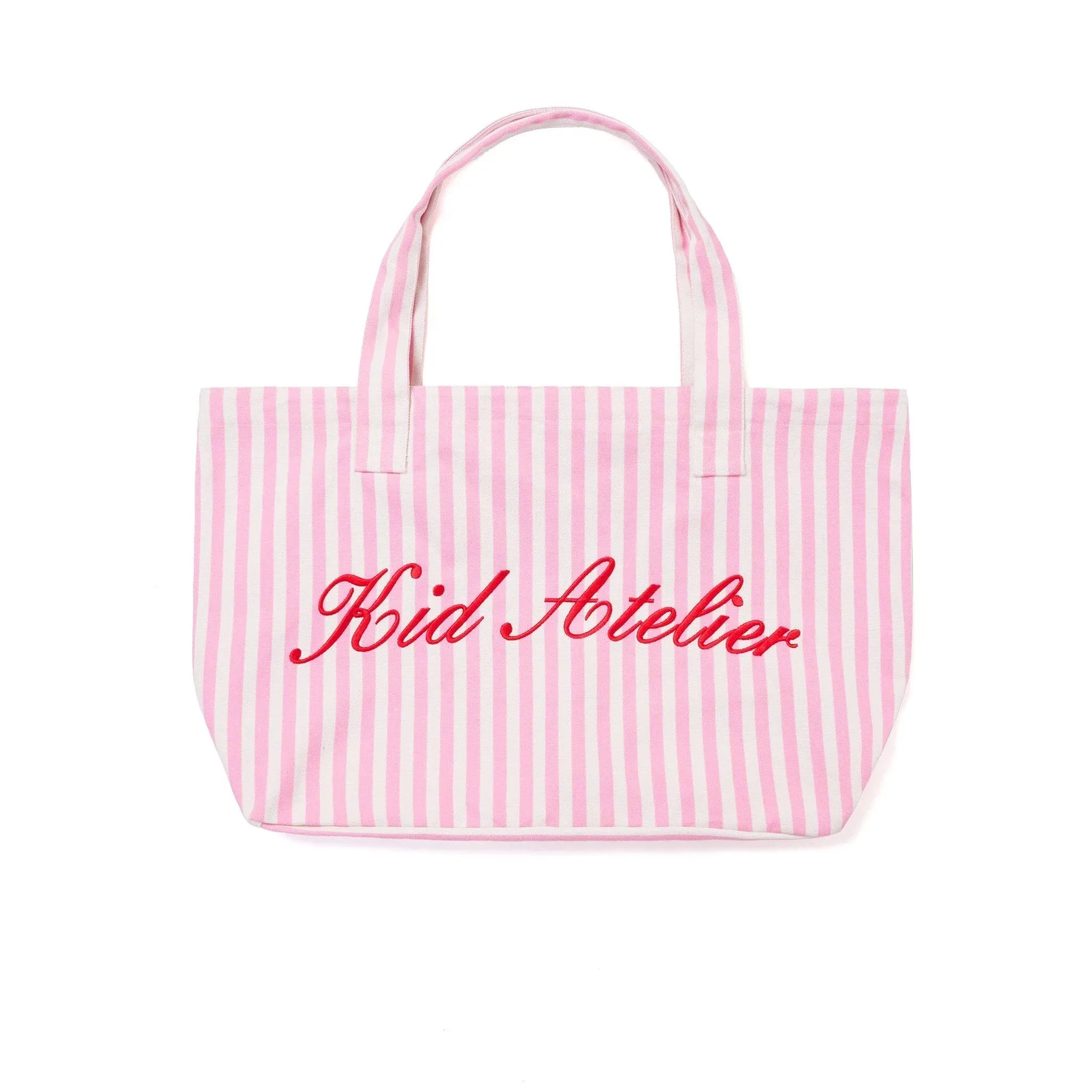KA STRIPED TOTE - PINK