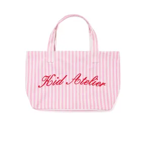 KA STRIPED TOTE - PINK