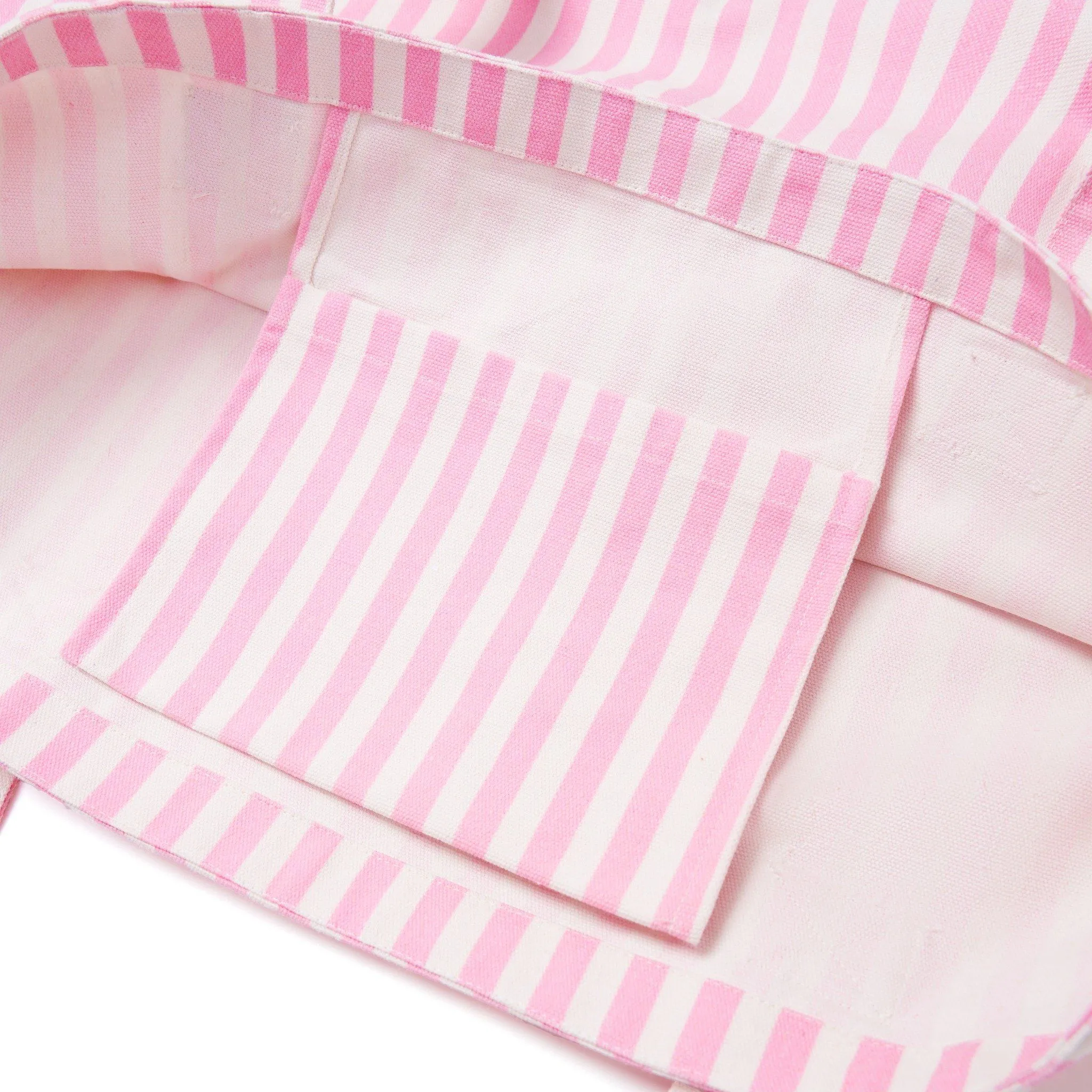 KA STRIPED TOTE - PINK