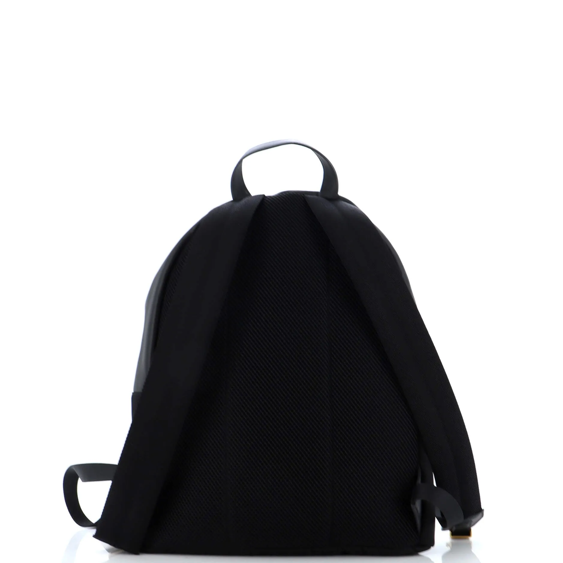Karligraphy Backpack Nylon with Studded Leather Large