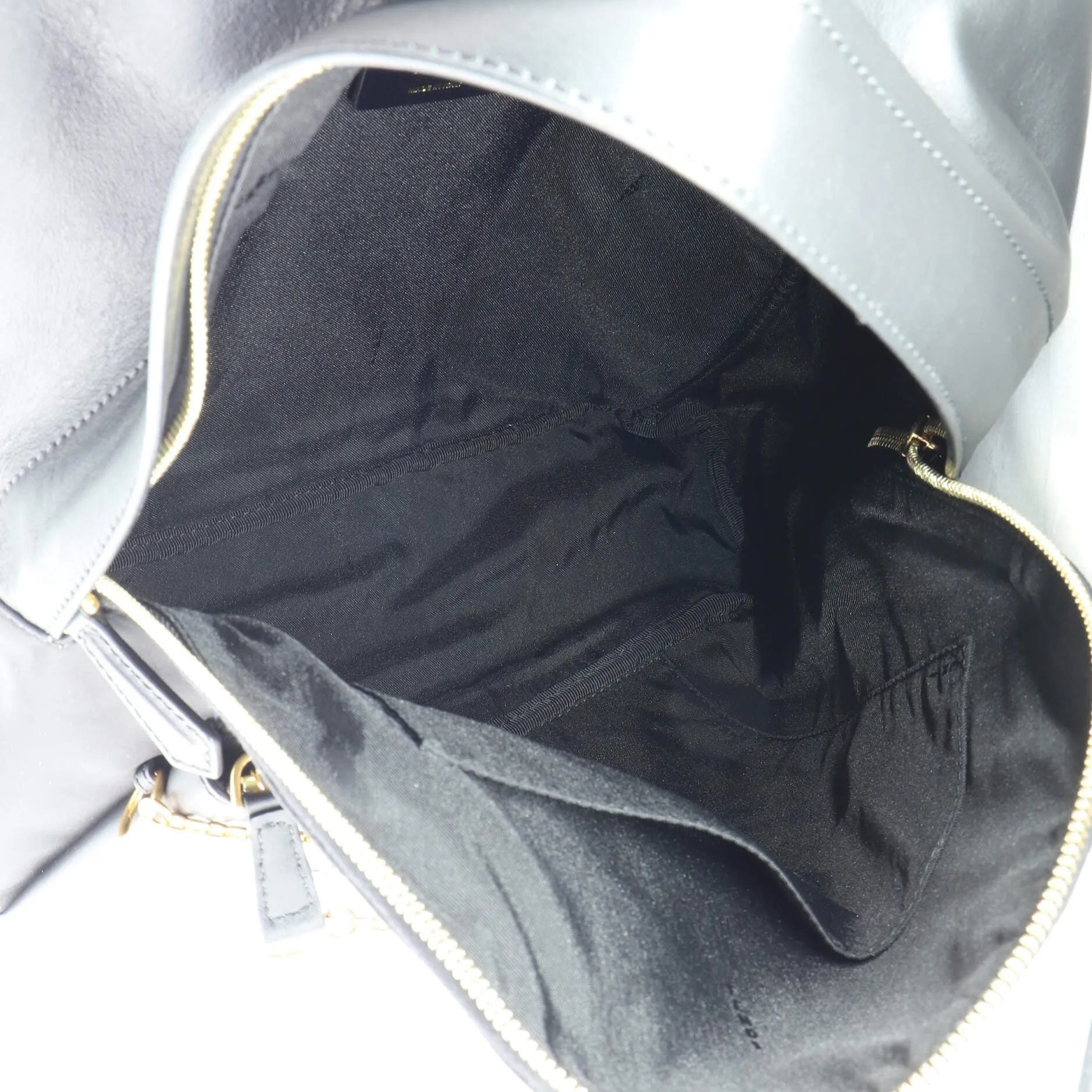 Karligraphy Backpack Nylon with Studded Leather Large