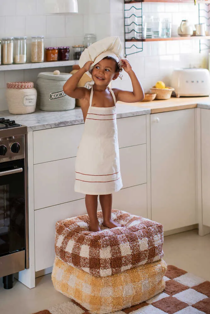 Lorena Canals Washable Rug Kitchen Tiles Toffee