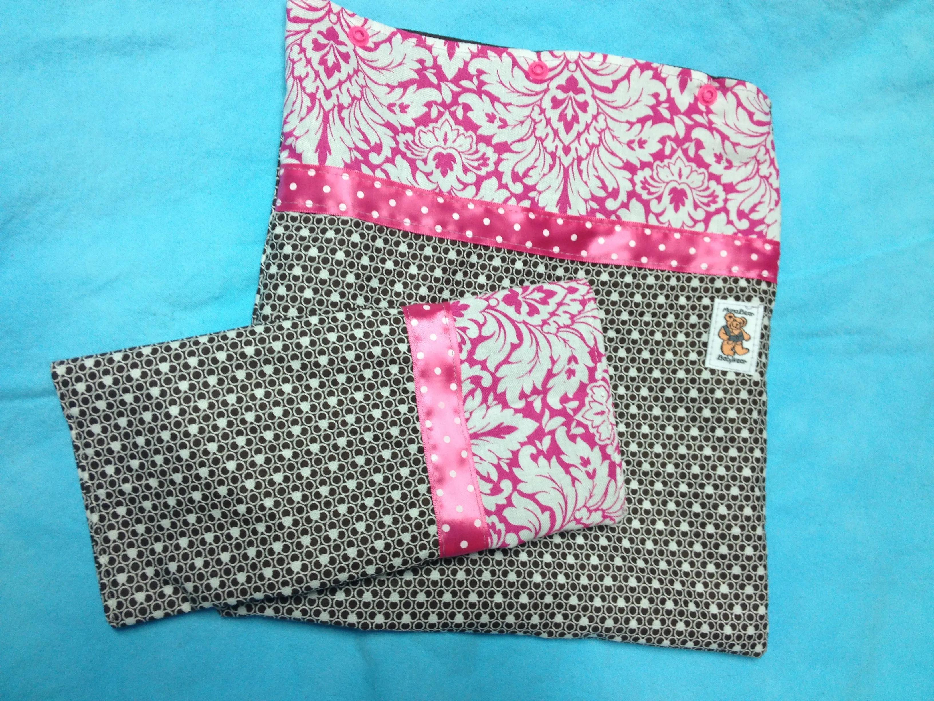 MamaBear Large Pad Wallet, wipes pouch, wet bag - Choose from Available Stock
