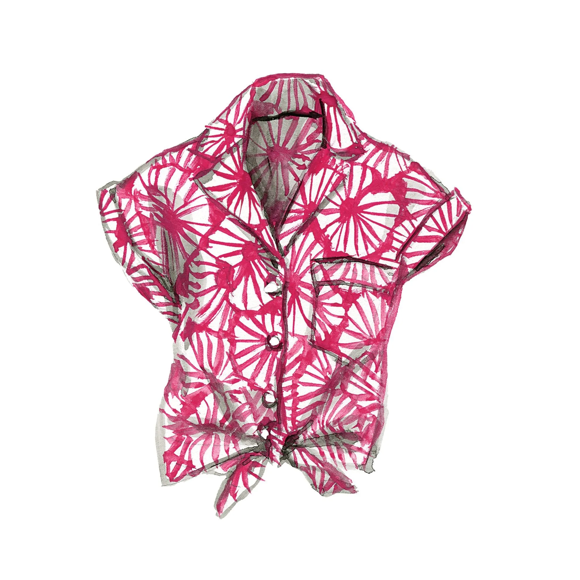 Matisse Tie Front Shirt