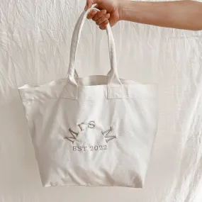 Newlyweds Tote | Cream