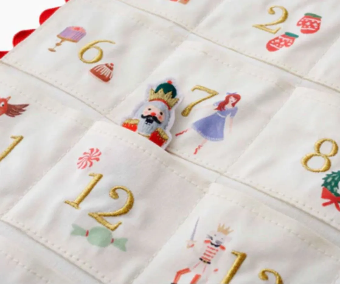 Nutcracker Hanging Advent Calendar