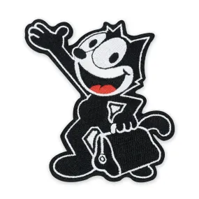 PDW Black Bag Cat Morale Patch